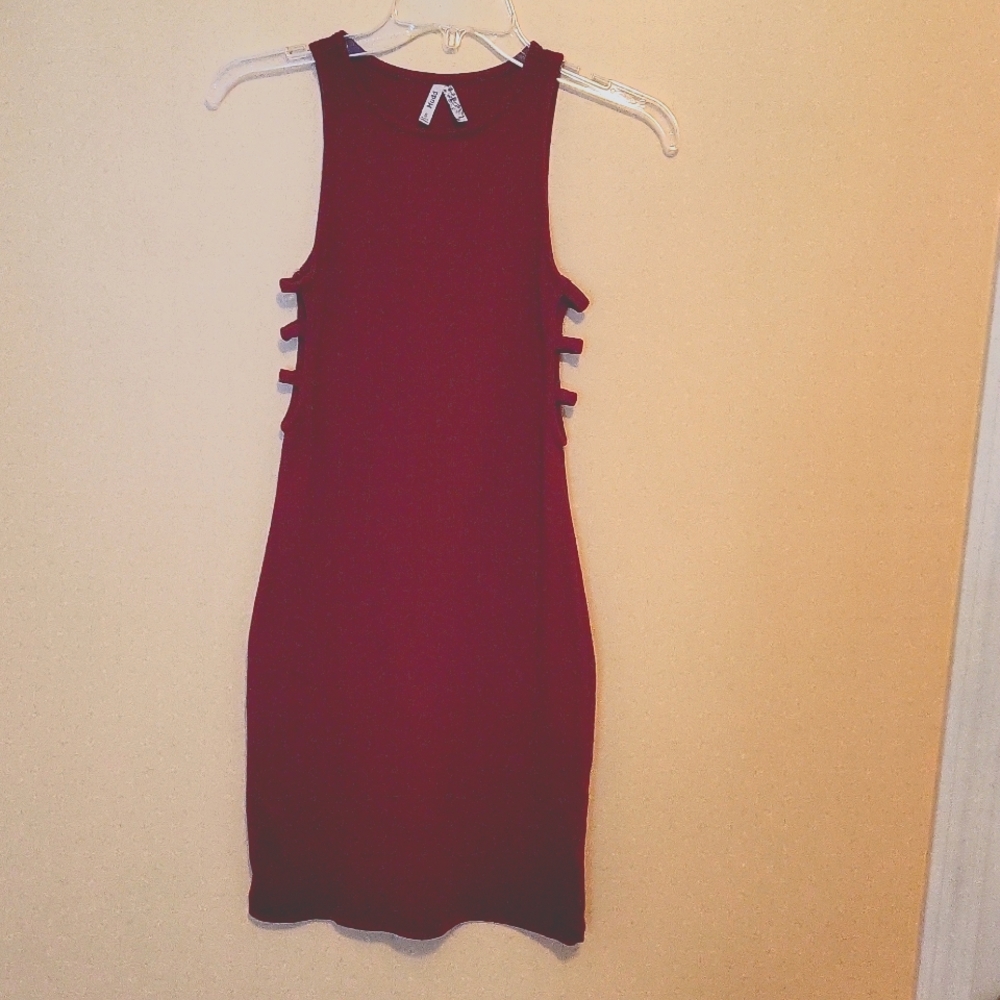 Women's Burgundy dress